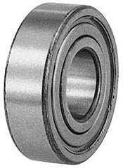 Angular Contact Ball Bearing: 35 mm Bore Dia, 80 mm OD, 34.9 mm OAW, Without Flange