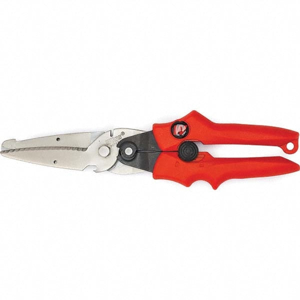 Multi-Purpose Snips: 11" OAL, 3" LOC