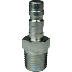 Pneumatic Hose Fittings & Couplings; Fitting Type: Plug; Type: Plug; Interchange Type: Proprietary Astronautics; Thread Type: NPTF; Material: Steel; Thread Standard: Male NPT