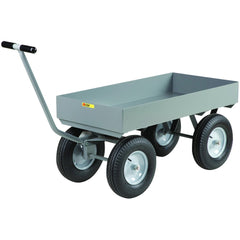 Heavy-Duty Deep Lip Wagon Truck: 16-1/2" High, 48" Long, 24" Wide