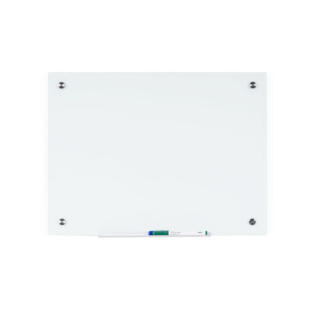 Whiteboards & Magnetic Dry Erase Boards; Board Material: Magnetic Glass; Frame Material: No Frame; Height (Inch): 17-23/32; Width (Inch): 23-5/8; Magnetic: Yes; Erasure Type: Dry; Reversible: No