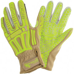 Gloves: HexArmor 2030, Size Medium, ANSI Cut A6, ANSI Puncture 3, Synthetic Leather