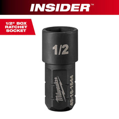 Impact Socket: 9/16" Drive, 1/2" Socket, Hex Drive