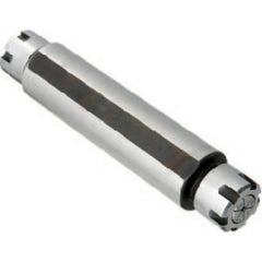 Collet Chuck: 0.2810 to 0.2810" Capacity, ER Collet, 0.7500" Shank Dia, Straight Shank