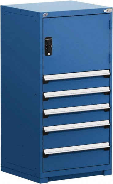 Modular Steel Storage Cabinet: 30" Wide, 27" Deep, 60" High