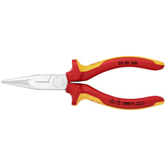 Long Nose Pliers; Pliers Type: Long Nose Pliers, Cutting, Insulated; Jaw Texture: Serrated; Jaw Length (Inch): 1-31/32; Jaw Width (Inch): 21/32