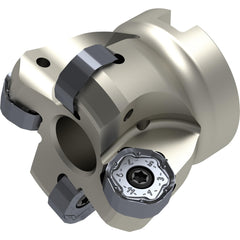 Indexable Chamfer & Angle Face Mills; Minimum Cutting Diameter (Decimal Inch): 1.5000; Minimum Cutting Diameter (Inch): 1-1/2; Maximum Cutting Diameter (Decimal Inch): 1.8544; Maximum Depth of Cut (Decimal Inch): 0.1300