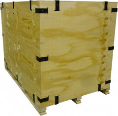 Bulk Storage Container: Collapsible Wood Crate