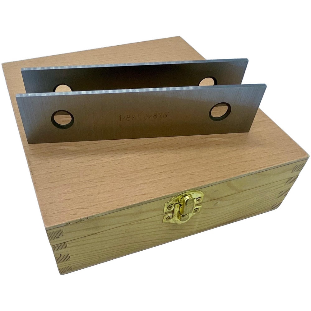 Vise accessories; 10 matched Parallel Heights; used in 6" vise applications; includes wooden box