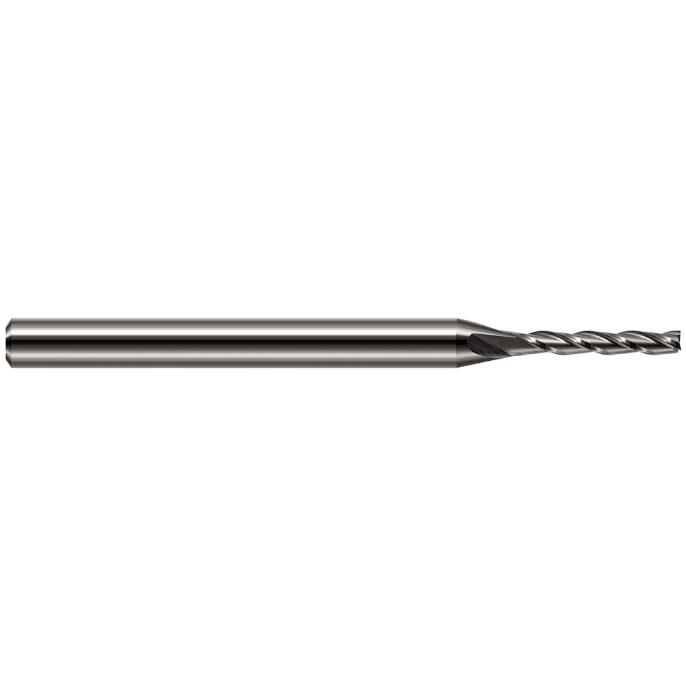 Square End Mill: 9/64" Dia, 7/8" LOC, 4 Flute, Solid Carbide