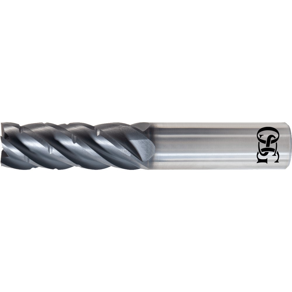 Roughing & Finishing End Mills; Mill Diameter (Fractional Inch): 1/4; Flute Type: Chipbreaker; Number Of Flutes: 7; End Mill Material: Solid Carbide; Length of Cut (Inch): 3/4; Coating/Finish: EXO