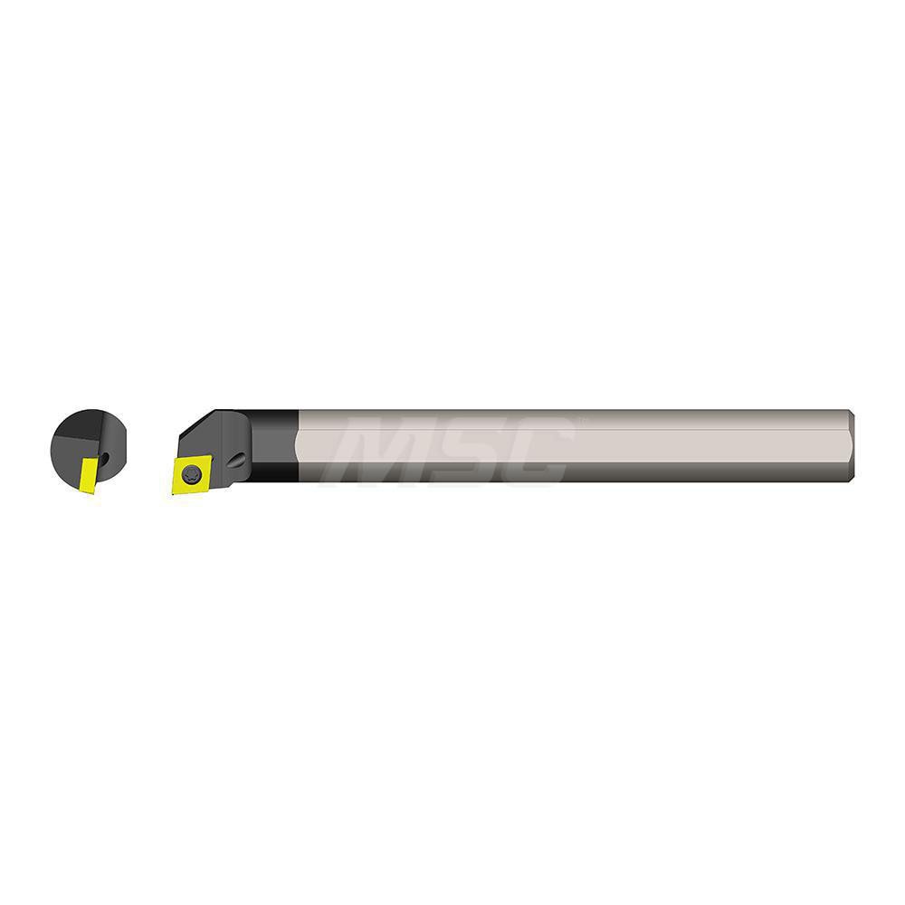 Indexable Boring Bar: .75X7 CARBIDE SHANK, 0.9200" Min Bore, 95 deg Lead, Solid Carbide