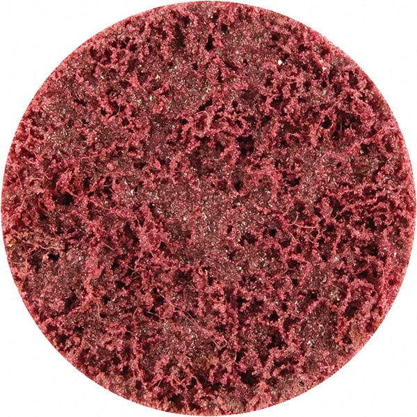 Hook & Loop Disc: 8" Dia, Non-Woven, Aluminum Oxide