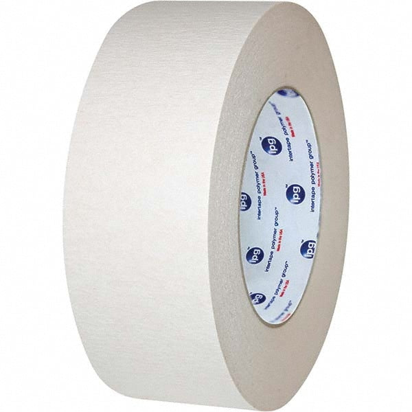 Natural Double-Sided Paper Tape: 1219.2 mm Wide, 32.9 m Long, 6 mil Thick, Rubber Adhesive