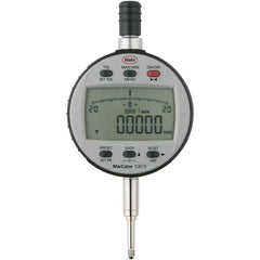 LCD Electronic Drop Indicator: 1" Max, Flat Back