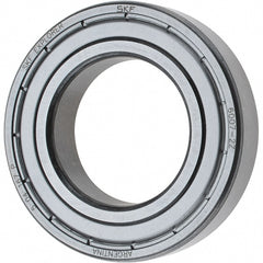 Deep Groove Ball Bearing: 62 mm OD, 0.5512" Wide, Double Shield