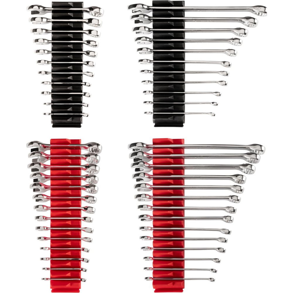 Combination Wrench Set: 50 Pc, Inch & Metric