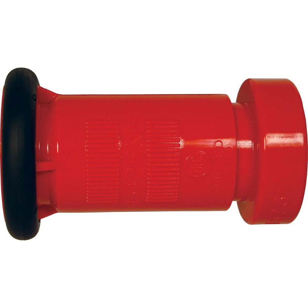 Hose Nozzles; Nozzle Type: Constant Flow; Material: Polycarbonate; Hose Diameter: 0.75; Maximum Pressure: 100; Thread Standard: GHT; Thread Size: 3/4; Color: Red