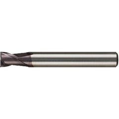 Square End Mill: 6.00 mm Dia, 6.00 mm LOC, 2 Flute, Solid Carbide