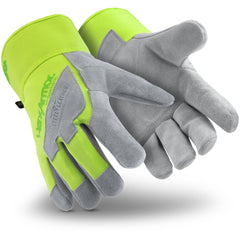 Cut, Puncture & Abrasion-Resistant Gloves: SteelLeather&trade; III 5039, Size 3X-Large, ANSI Cut A8, ANSI Puncture 5, SuperFabric Lined, Cow Leather