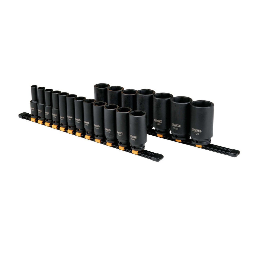 Deep Impact Socket Set: 19 Pc,