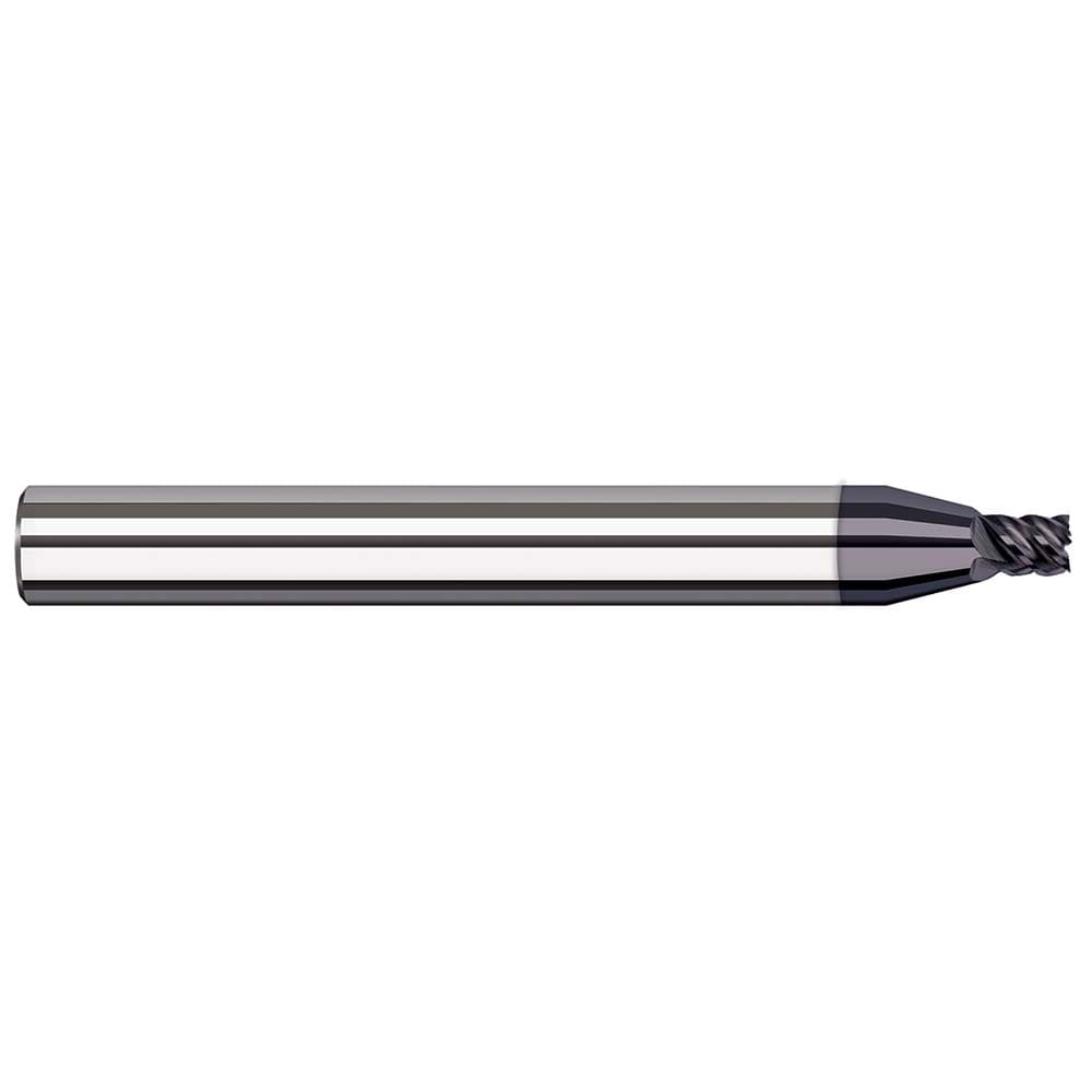 Square End Mill: 0.1406" Dia, 0.2200" LOC, 7 Flute, Solid Carbide