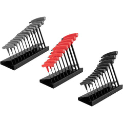 Hex Key Sets; Tool Type: Hex Key Set; Handle Type: T-Handle; Hex Size Range (Inch): 5/64