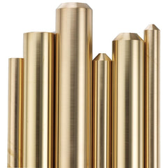 Brass Round Rod: 1" Dia, 72" Long, Alloy 360