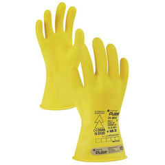 Rubber Linesman Gloves: Pulse Pulse, Size Medium, 11" Long