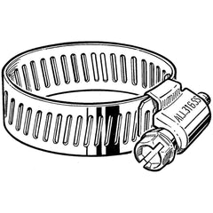 Worm Gear Clamps; Clamp Type: Worm Drive; Minimum Diameter (Fractional Inch): 3/8; Minimum Diameter (Decimal Inch): 0.3750; Maximum Diameter (Decimal Inch): 0.8750; Maximum Diameter (Inch - Fraction