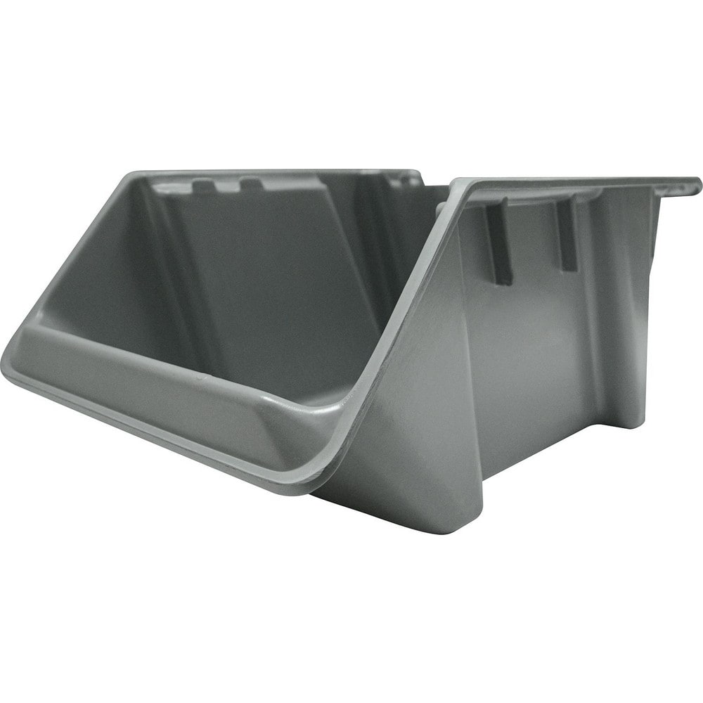 Bins; Bin Style: Hopper Front; Shape: Rectangle; Overall Width (Inch): 12; Overall Length (Inch): 18; Overall Height (Inch): 7-1/2; Load Capacity (Lb.