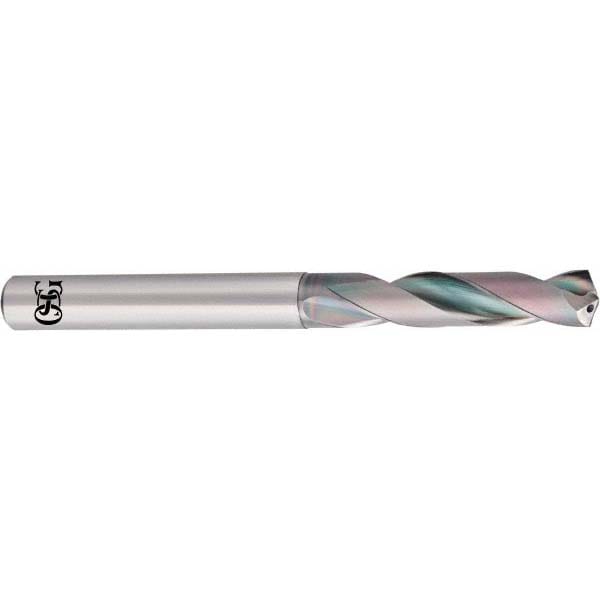 Screw Machine Length Drill Bit: 4.50 mm Dia, 140 deg Point, Solid Carbide