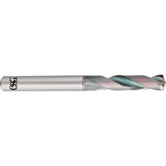 Screw Machine Length Drill Bit: 3.00 mm Dia, 140 deg Point, Solid Carbide