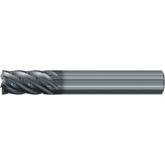 Roughing & Finishing End Mills; Mill Diameter (Fractional Inch): 3/4; Flute Type: Spiral; Number Of Flutes: 6; End Mill Material: Solid Carbide; Length of Cut (Inch): 1; Coating/Finish: AlCr