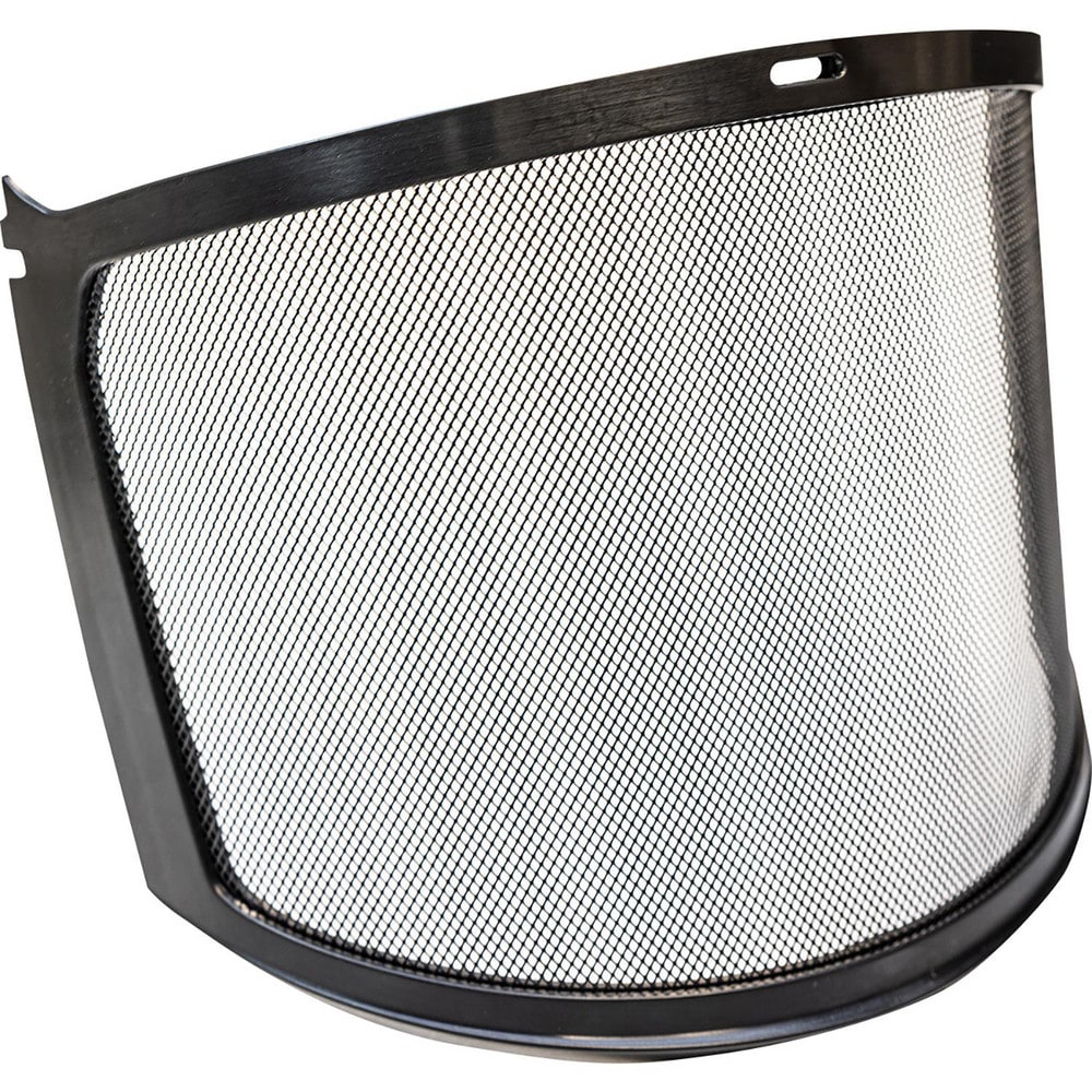 Face Shield Mesh Screen: Lens Shade None, 6.5000" High, Steel