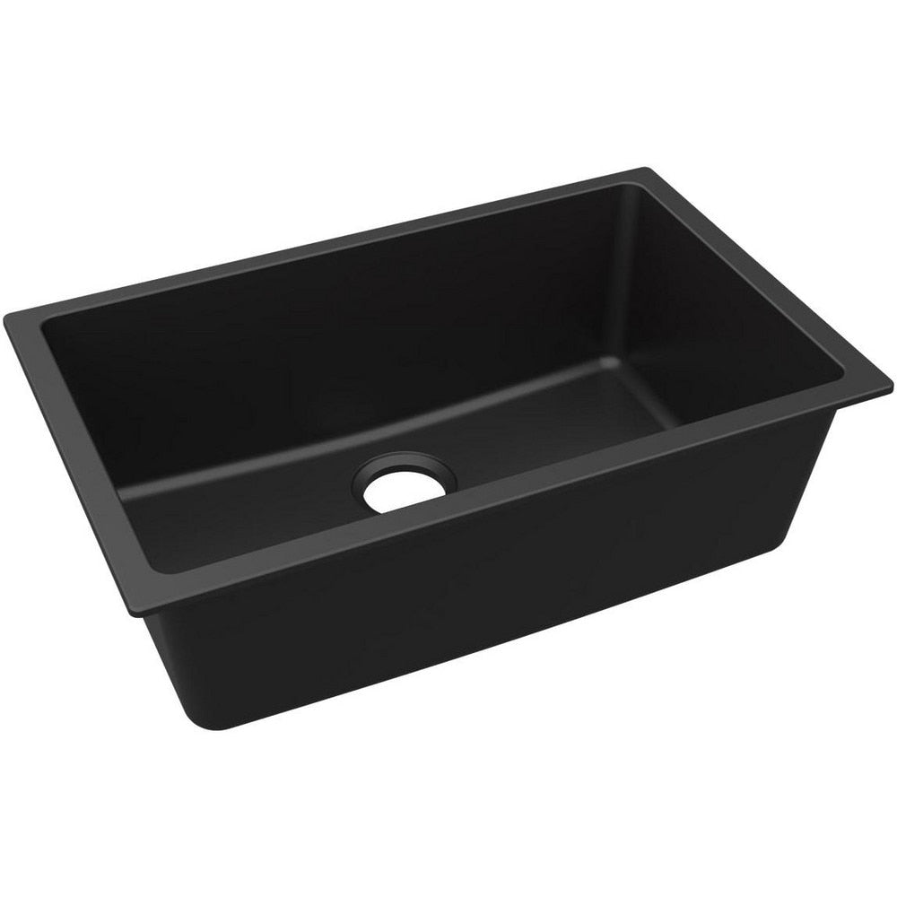 Sinks; Type: Undermount; Mounting Location: Countertop; Number Of Bowls: 1; Material: Quartz; Faucet Included: No; Faucet Type: No Faucet; Depth (Inch): 9-1/2; Valve Design: No Valve