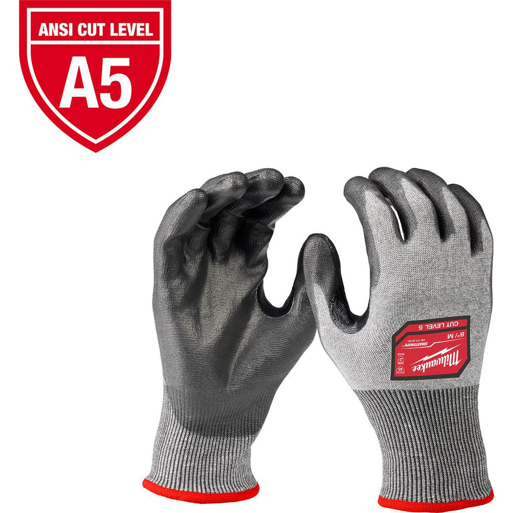 Cut-Resistant Gloves: Milwaukee 48-73, Size 2X-Large, ANSI Cut A5, ANSI Puncture 0, Polyethylene, Polyethylene