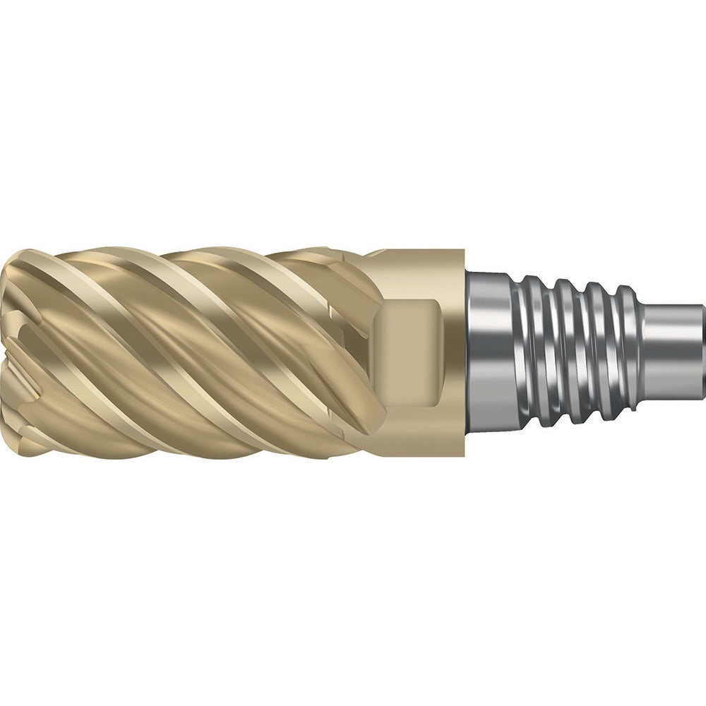 Corner Radius & Corner Chamfer End Mill Heads; Mill Diameter (mm): 25.00; Length of Cut (mm): 37.5000; Number Of Flutes: 8