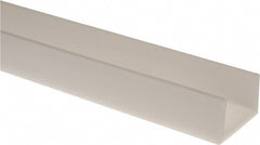 1-1/4 Inch Wide, PTFE, U Channel Wear Strip