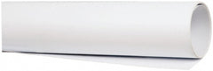 Plastic Rod: Polystyrene, 4' Long, 1/4" Dia, Opaque White