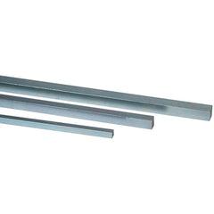 Key Stock; Key Stock Type: Key Stock; Material: Stainless Steel; Finish: Plain; Length (Inch): 12; Hardness: Rockwell B80-90