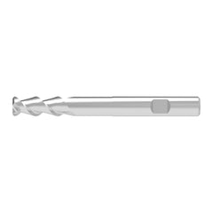 Corner Radius End Mill: 25.00 mm Dia, 65.00 mm LOC, 2.00 mm Radius, 2 Flute, Solid Carbide