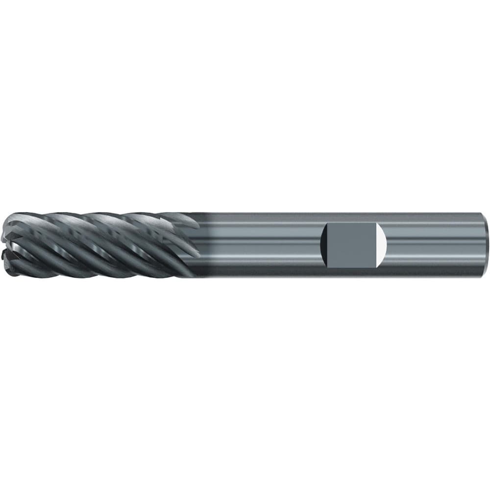 Roughing & Finishing End Mills; Mill Diameter (Fractional Inch): 1; Flute Type: Spiral; Number Of Flutes: 7; End Mill Material: Solid Carbide; Length of Cut (Inch): 2; Coating/Finish: AlCr