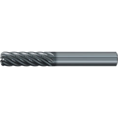 Roughing & Finishing End Mills; Mill Diameter (Fractional Inch): 3/8; Flute Type: Spiral; Number Of Flutes: 7; End Mill Material: Solid Carbide; Length of Cut (Inch): 1-1/8; Coating/Finish: AlCr