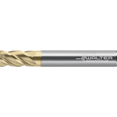 Square End Mill: 0.6250" Dia, 1.5185" LOC, 4 Flute, Solid Carbide