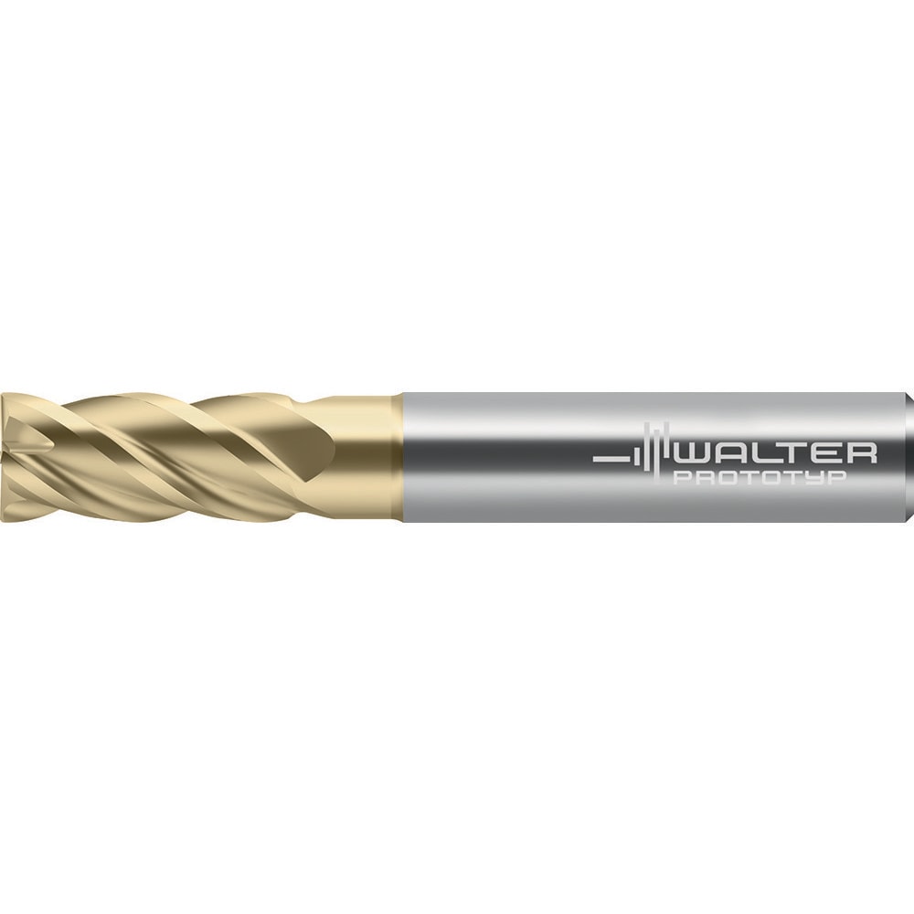 Square End Mill: 20.00 mm Dia, 52.0000 mm LOC, 4 Flute, Solid Carbide