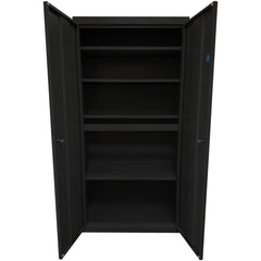 Steel Steel Storage Cabinet Cabinet: 36" Wide, 24" Deep, 78" High