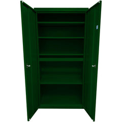 Steel Steel Storage Cabinet Cabinet: 36" Wide, 18" Deep, 72" High