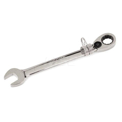 Combination Wrench: 1/2" Head Size, 15 deg Offset