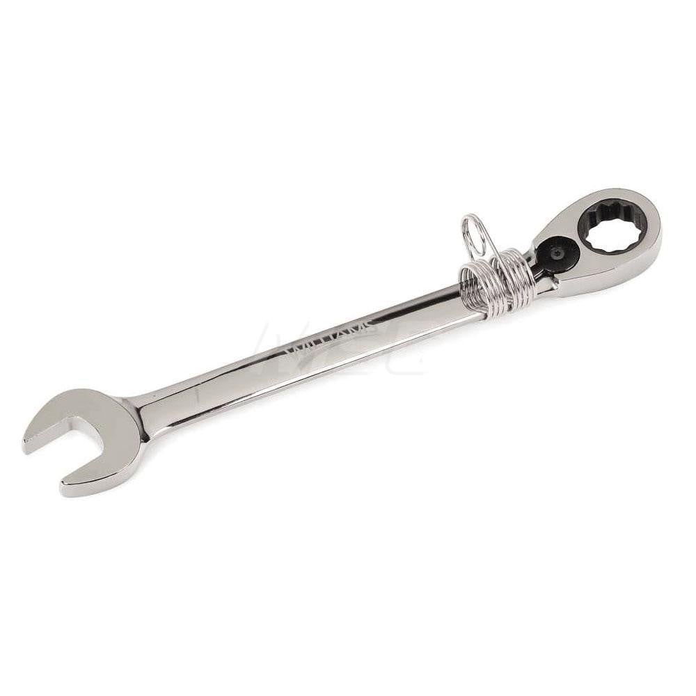 Combination Wrench: 1" Head Size, 15 deg Offset